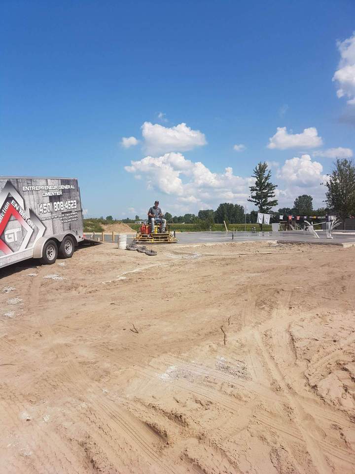 Travaux de finition de béton Sorel-Tracy