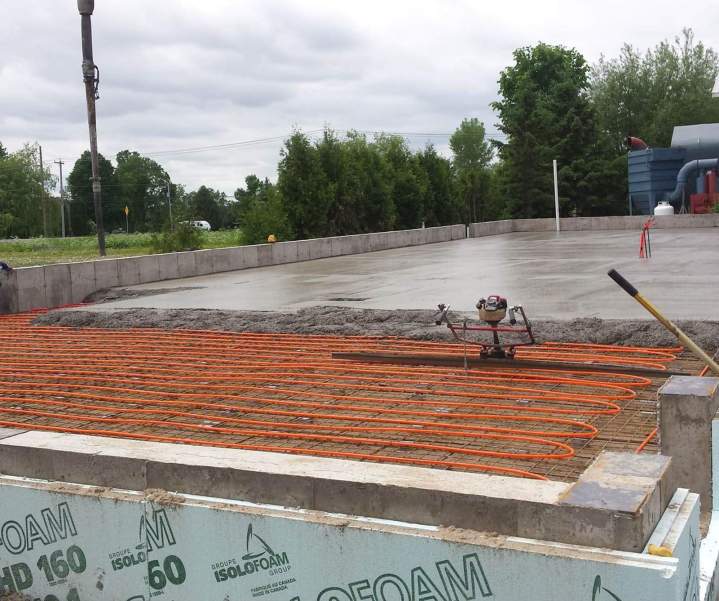 Travaux de fondation en béton Sorel-Tracy